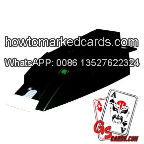 cards reading blackjack shoe for baccarat game