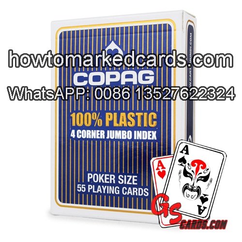 invisible ink marked cards of Copag 4PIP