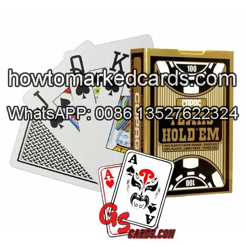 Copag Texas Holdem Jumbo Index poker marcado luminosa