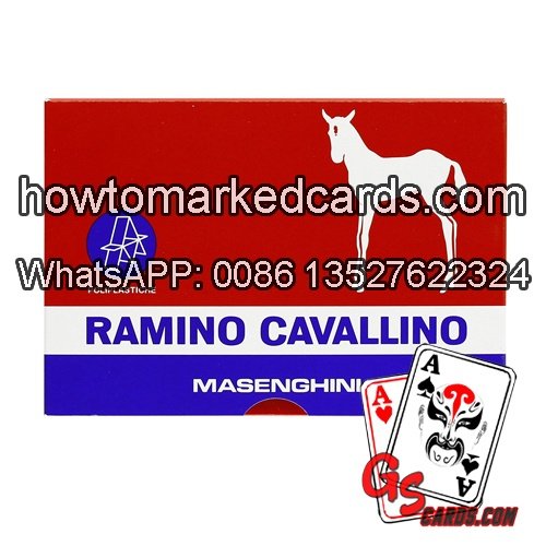 Dal Negro cavallino marked cards