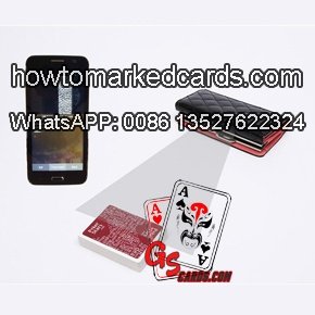 Billete de trampa con doble tejas tarjetas de póquer escáneres