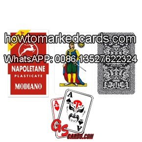 perspective marked cards of modiano napoletane