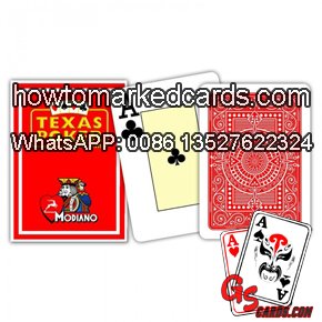 modiano texas holdem baralho marcado