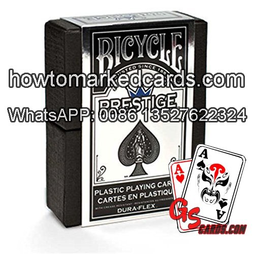 Bicycle prestige marked playing cards poker