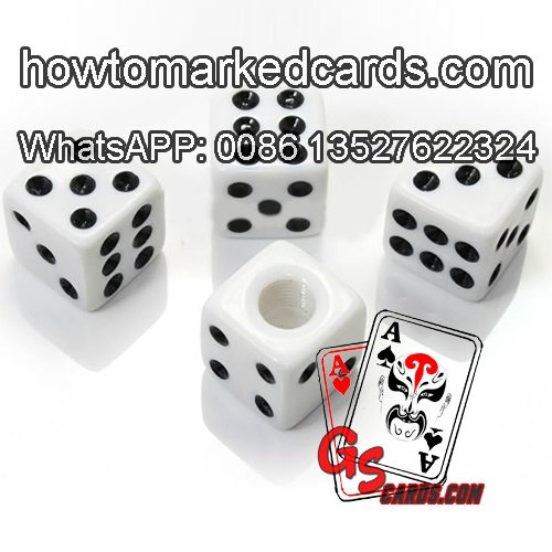 plastic fixed number dice