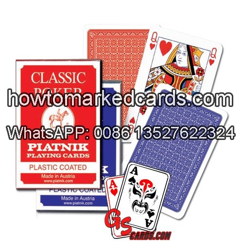 Cheating marked cards piatnik classic poker